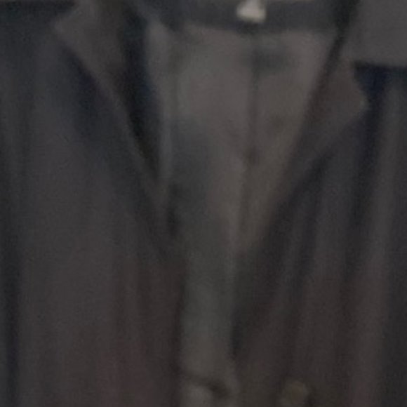 Gallery long black lined swing coat - Picture 9 of 12